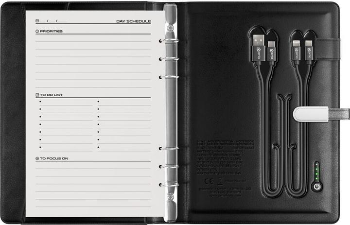 Actual product image prio 5in1 Multifunction Notebook black (8000 mAh)