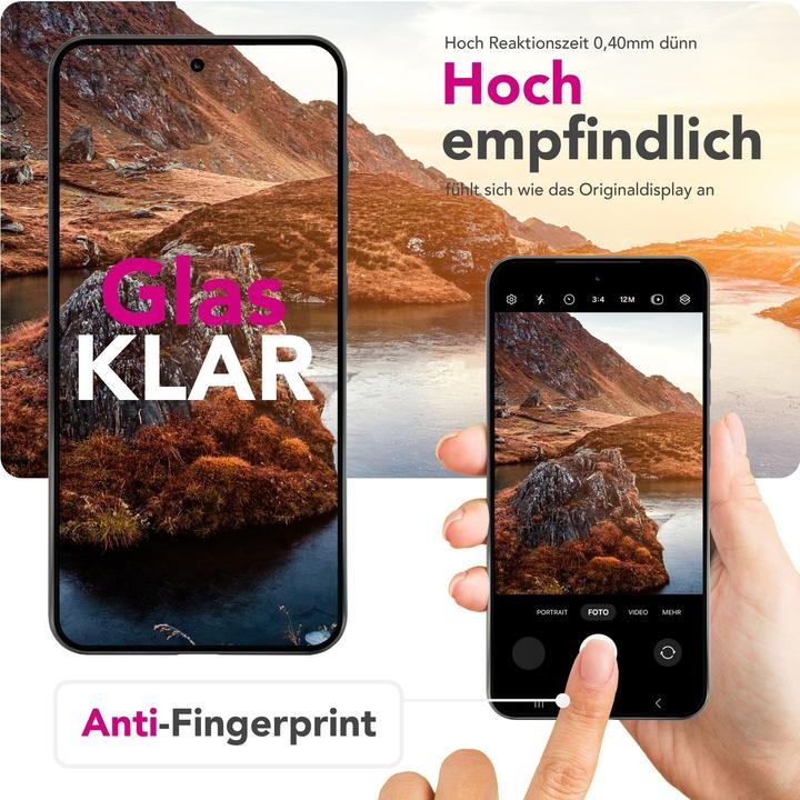 Immagine prodotto Nalia ArmorGlassX - 2x Display Schutzglas - Full Screen Protection 9H Tempered Glass (1 Pezzo/i, Xiaomi 15)