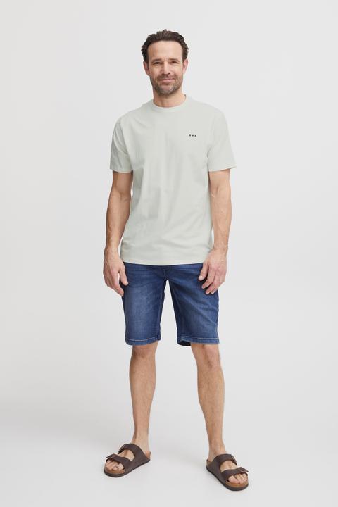 Produktbild FQ1924 FQTom SS basic tee w logo - T-shirt - 21900414 (XL)