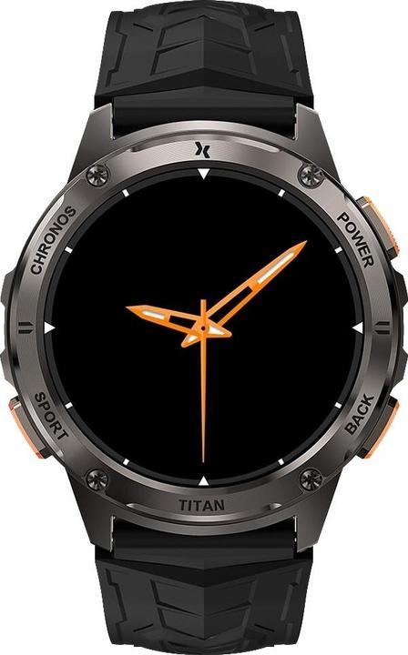 Actual product image Maxcom Smartwatch FW110 Titan Chronos black