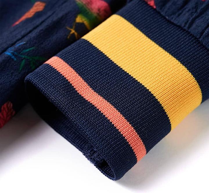Immagine prodotto VidaXL Abito da bambino con maniche lunghe blu navy (140)