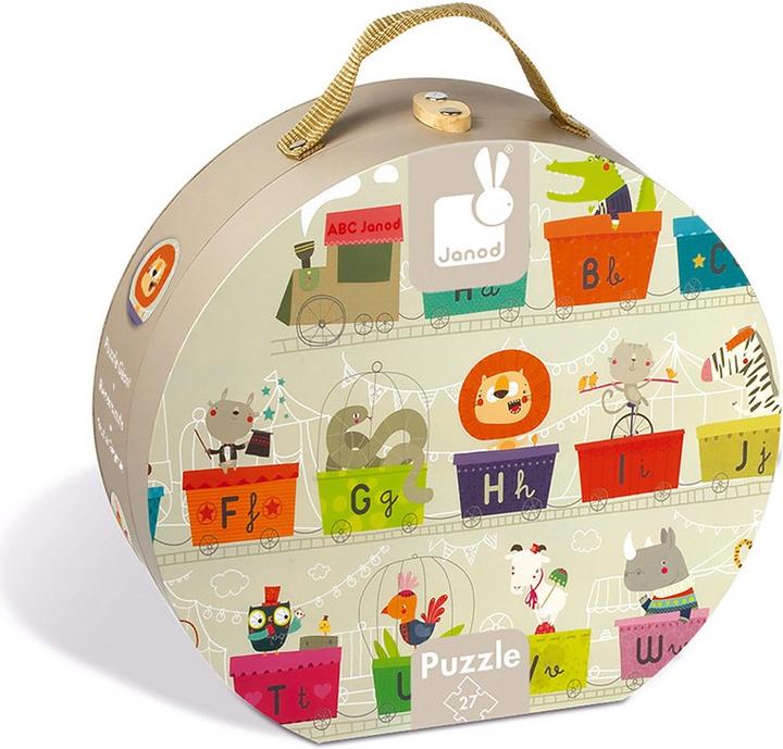 Janod Alphabet Train (27 pieces)