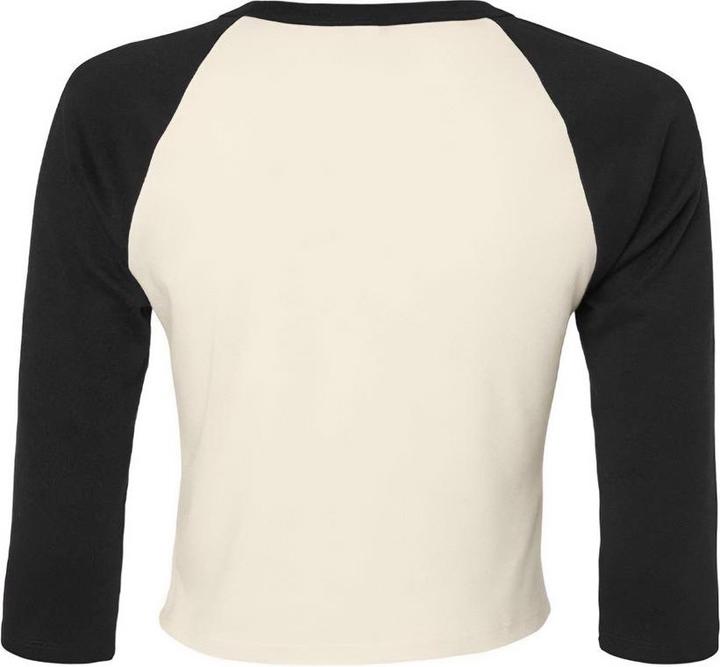 Immagine prodotto Bella Canvas Maglietta Corta Raglan Manica a 3/4 Donna (XL)