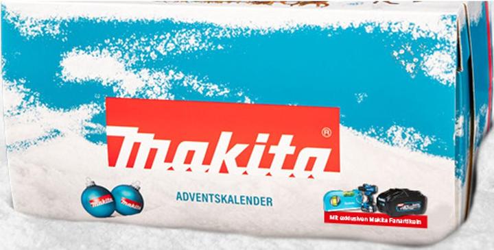 Actual product image Makita Advent calendar 2025 P-84800