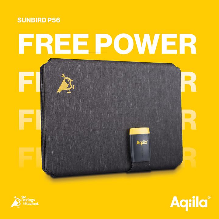 Produktbild Aqiila Sunbird P56 - Foldable solar panel (56 W, 1.34 kg)
