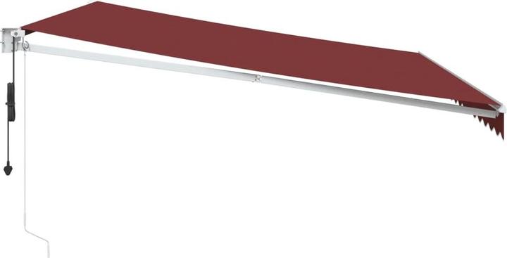 Image du produit VidaXL Store banne Store solaire automatique Bourgogne rouge 450x300cm (4.50 m)