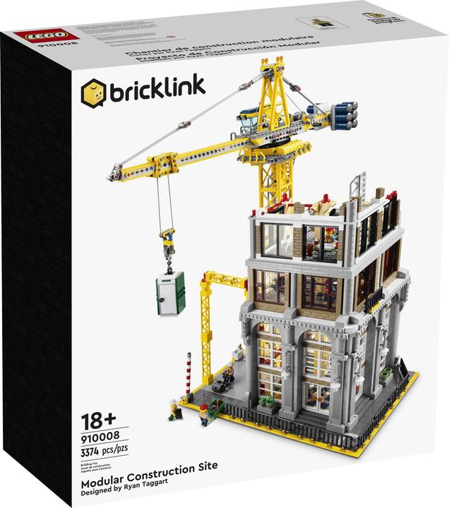 Image du produit LEGO Bricklink Chantier de construction à partir de modules 910008 (910008)