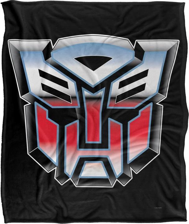 Transformers Autobots Logo Blanket (152 x 127 cm)