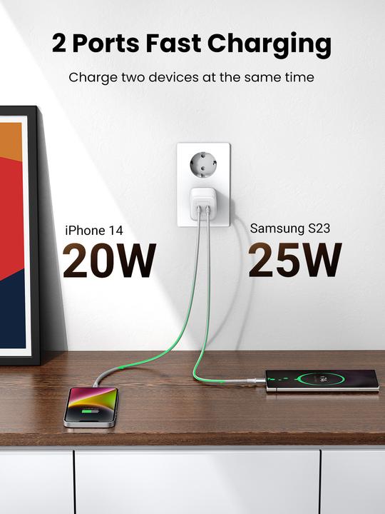 Actual product image Ugreen Nexode Mini (45 W)