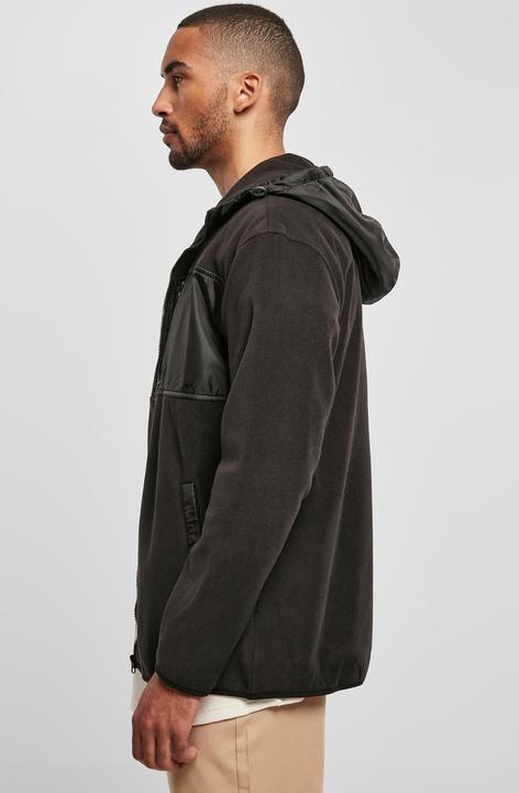 Actual product image Urban Classics Hooded Micro Fleece Jacket - 19437 (M)