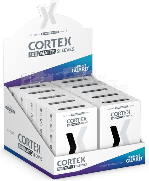 Produktbild Ultimate Guard Kartenhülle Cortex Sleeves Standard Matt-Schwarz 100