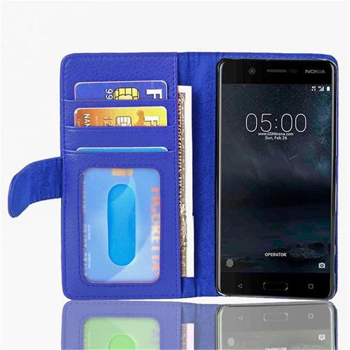 Image du produit Cadorabo Book avec 3 pochettes pour cartes Couverture (OnePlus 5)