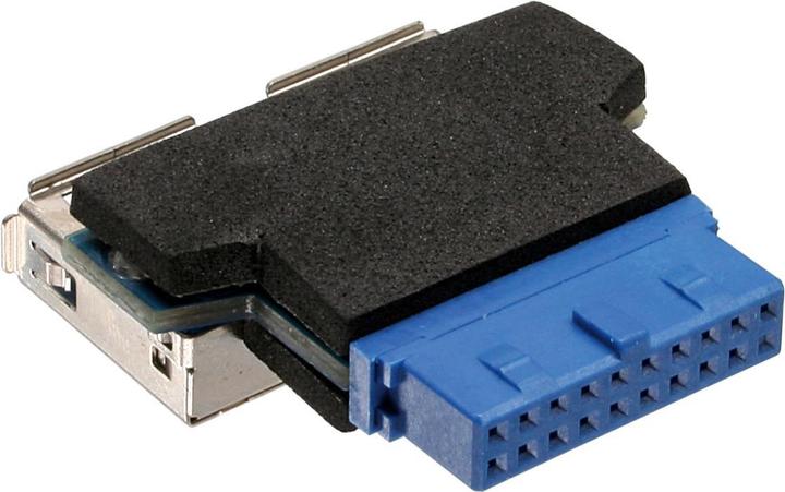 Image du produit InLine Adaptateur interne USB 3.0 vers externe USB 3.0 - carte électronique (USB-A, 5 cm)
