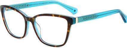 Image du produit Kate Spade BELEN Havana Teal 55/16/140 Monture de lunettes pour femmes