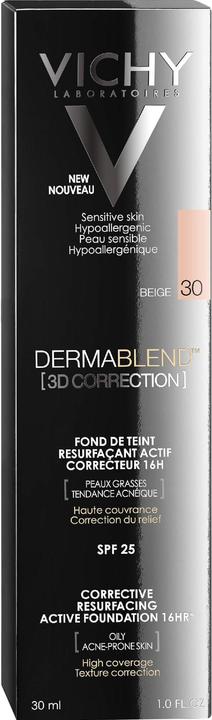Actual product image Vichy Dermablend 3D Correction (30 Beige)