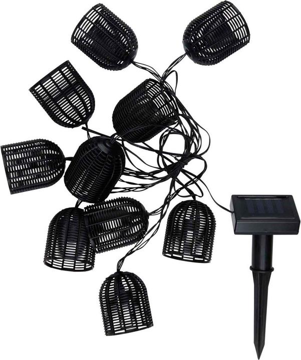 Actual product image Arti Casa Solar string light black balls (4.20 m)