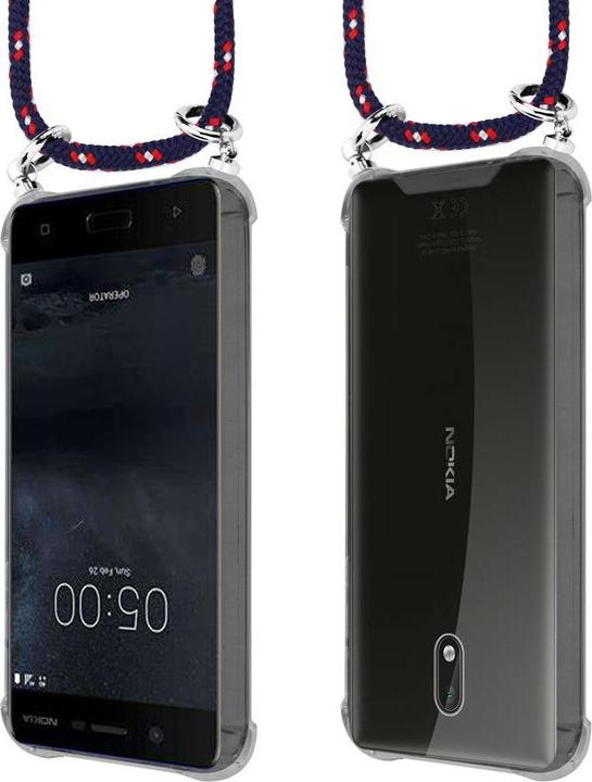 Produktbild Cadorabo TPU Handy Kette SILBER Cover