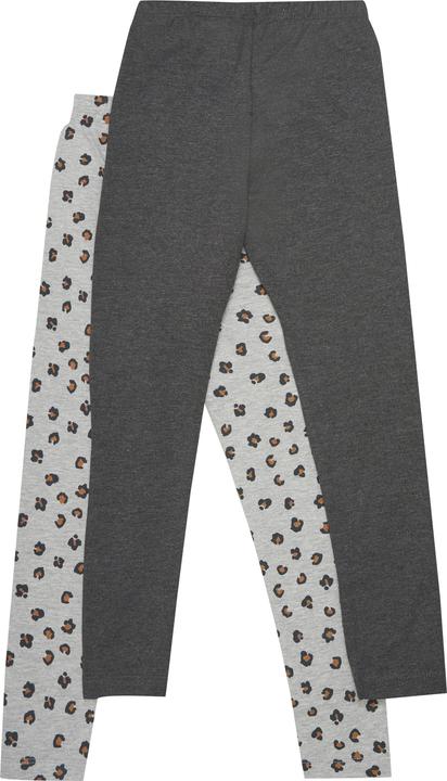 Produktbild Minymo Leggings 2er Set Greymelange Gr. 92 (92)