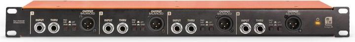 Immagine prodotto Palmer Audio BRIDGE 4A - DI box attiva a 4 canali in formato rack da 19 pollici