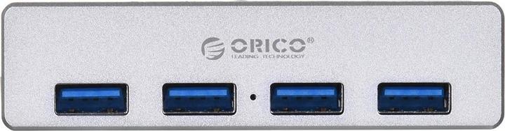 Produktbild Orico MH4PU-P-SV-BP (USB-C, 4 Ports)
