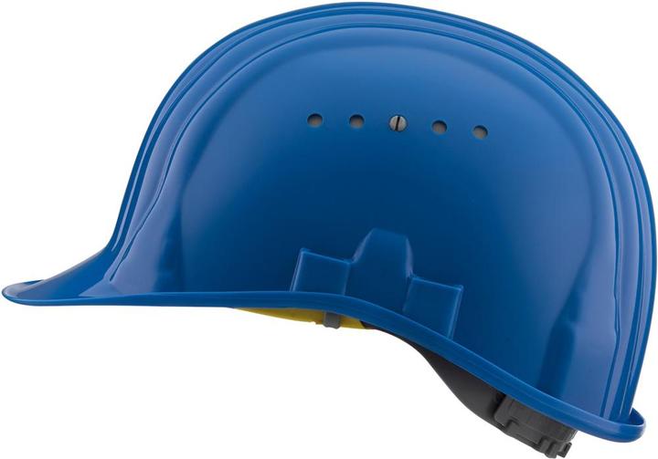 Actual product image Schuberth 153633 Baumeister 80 safety helmet, blue (53 - 61 cm)