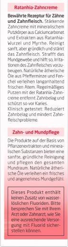 Produktbild Weleda Ratanhia-Zahncreme (75 ml)