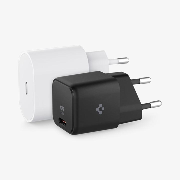 Actual product image Spigen Ładowarka sieciowa PE2103EU 27W ArcStation Network Czarna/Black ACH05607 (27 W)