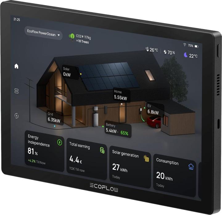 Image du produit EcoFlow PowerInsight Bedienpanel
