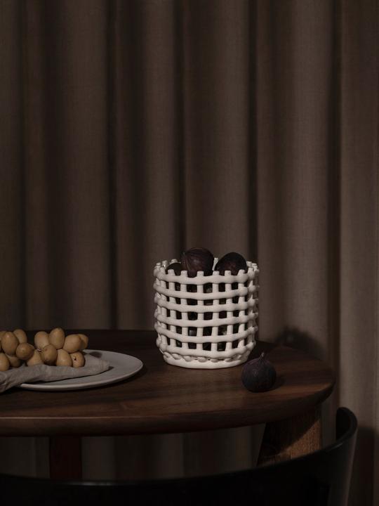 Image du produit Ferm Living Panier en céramique (1 x, 16 x 16 x 14.5 cm)