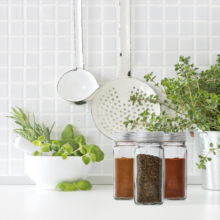 Actual product image Relaxdays Spice jars (0.12 l)