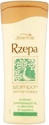 Actual product image Joanna Turnip strengthening shampoo for oily hair with a tendency to fall out 400ml (400 ml, Liquid shampoo)