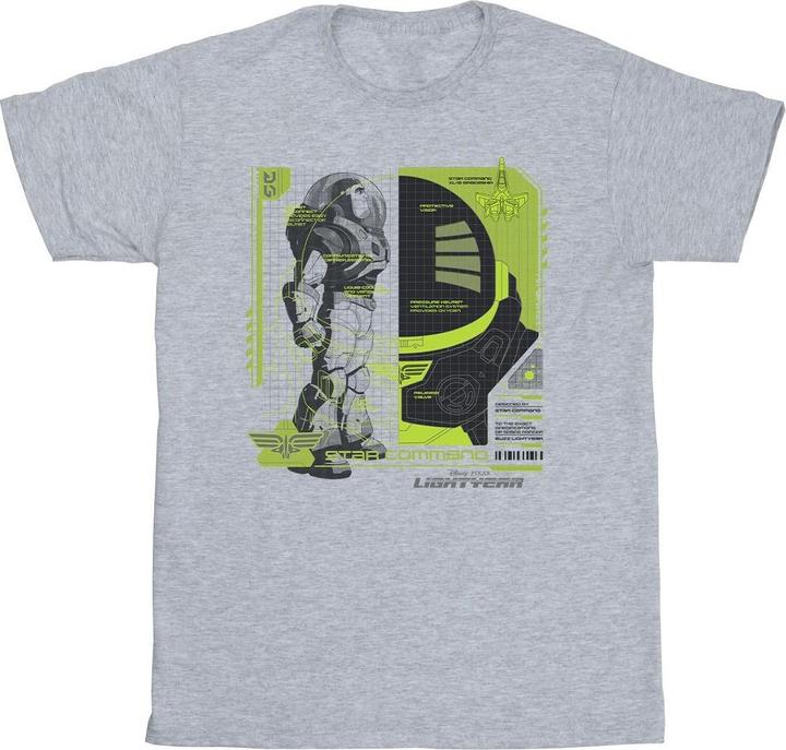 Disney Lightyear Buzz Tech Panel TShirt Mädchen