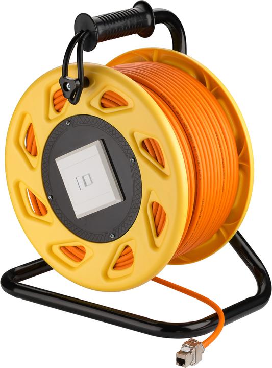 Produktbild Goobay Mobile Kabeltrommel (S/FTP, CAT7a, 50 m)