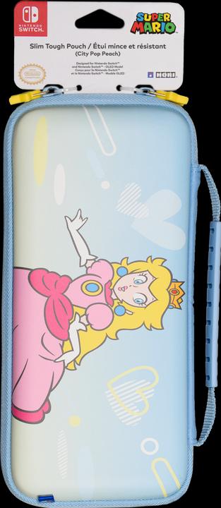 Actual product image HORI Slim Tough Pouch - City Pop Peach (Switch)