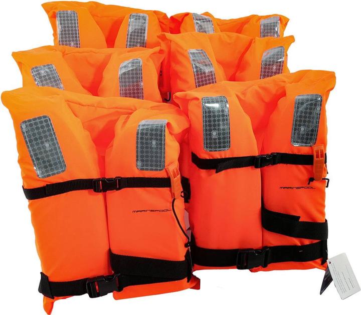 Marinepool Rettungswesten Set (One Size, 40 - 90 kg)