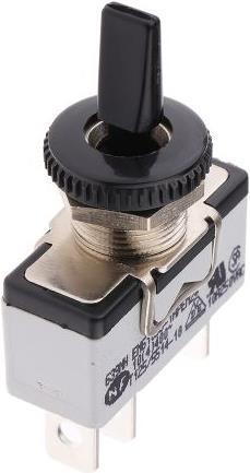 Actual product image APEM Toggle Swtch SP on off on insulated levr