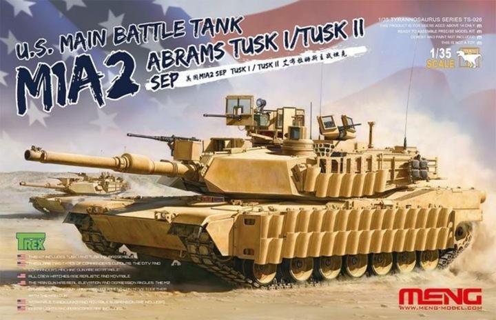 Image du produit Meng-Model U.S.Main Battle Tank M1A2 SEP AbramsTUSK TUSK I/TUSK II