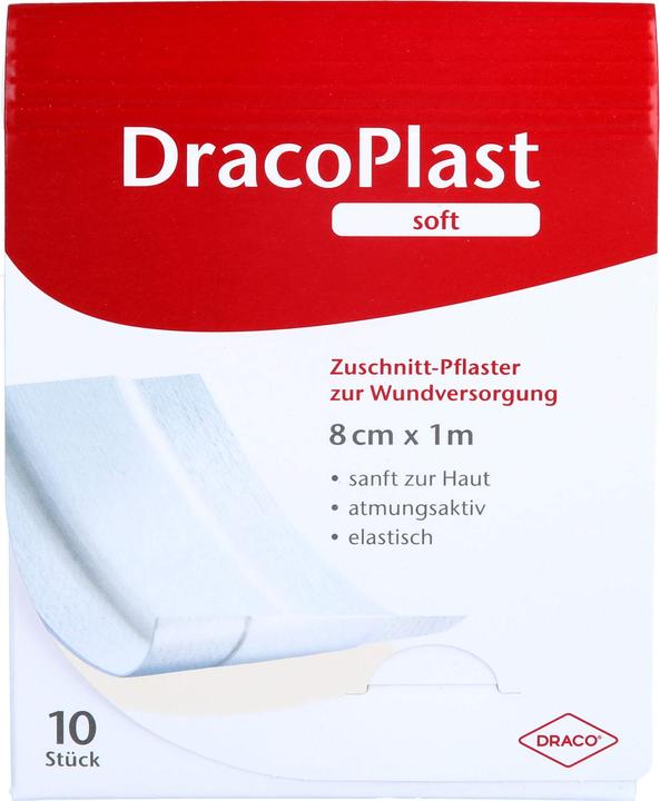 Actual product image Dracco Draco Plast Soft plaster 1mx8cm, 1 pc. plaster (1 x)