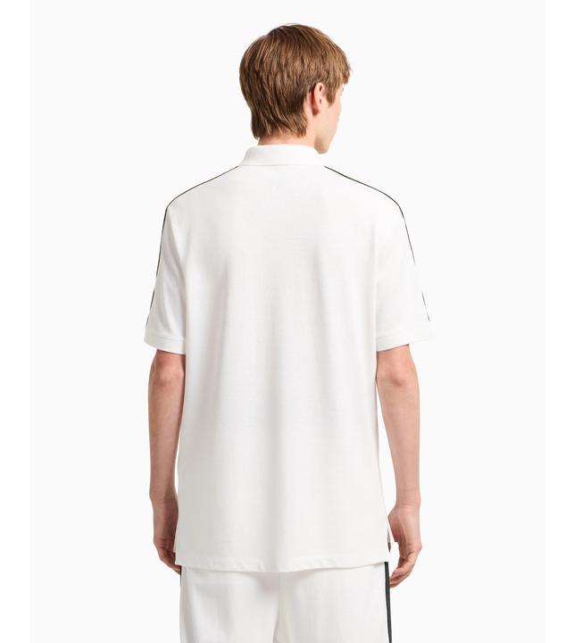 Actual product image Armani Exchange Polo with shoulder stripes (L)