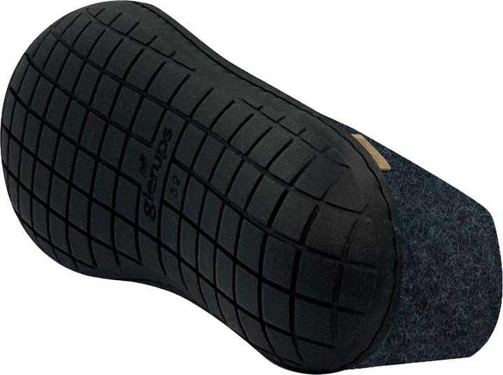 Image du produit Glerups Semelle en caoutchouc naturel Noir Pantoufle (40)