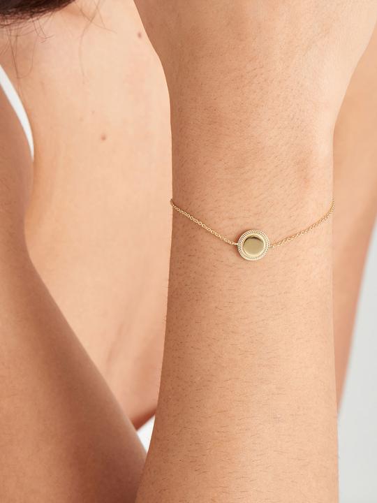 Actual product image Ania Haie Bracelet Rope Disc 925 Sterling Silver (18.50 cm, 925 silver)