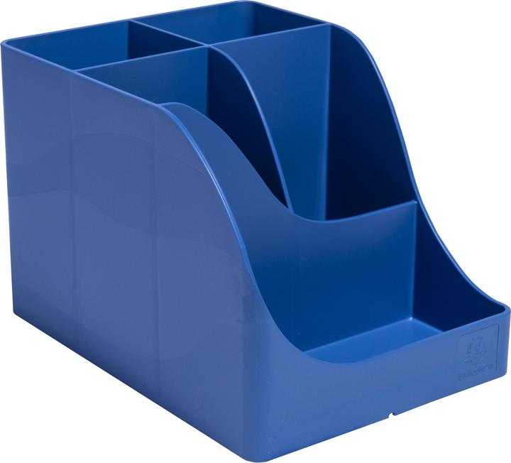 Exacompta Multiköcher Pen Wave, 4-Fächer, blau
