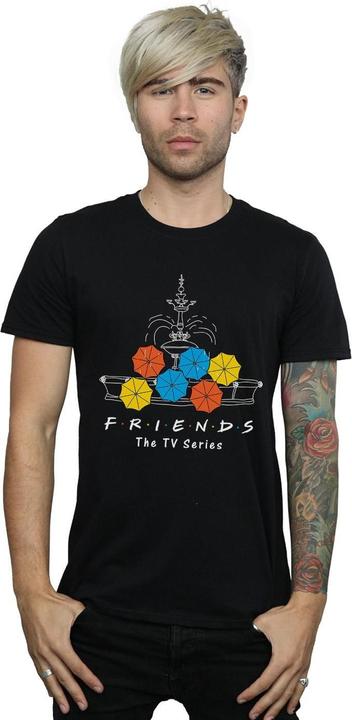 Produktbild Friends Fountain And Umbrellas TShirt (S)