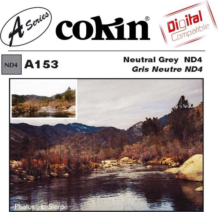 Cokin Filter A153 ND 4 (62 mm, ND- / Graufilter, 67 mm)