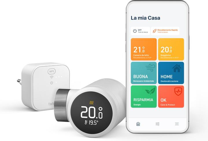 Actual product image tado° Smart Radiator Thermostat X - Starter Kit