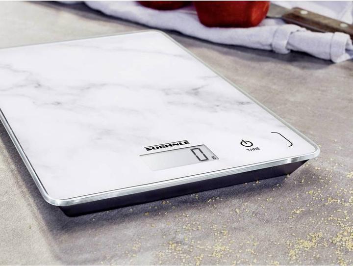 Actual product image Soehnle Digital Kitchen Scale Page Compact 300 Marble