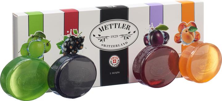 Actual product image Mettler1929 4 fruit soap set (Hard soap)