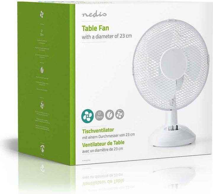Actual product image Nedis Table fan FNTB10CWT23 - white