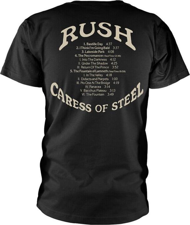Immagine prodotto Rush Maglietta unisex adulti Caress Of Steel in cotone (XXL)