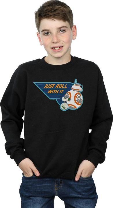 Produktbild Star Wars DO & BB8 Just Roll With It Sweatshirt Jungen (140, 146)